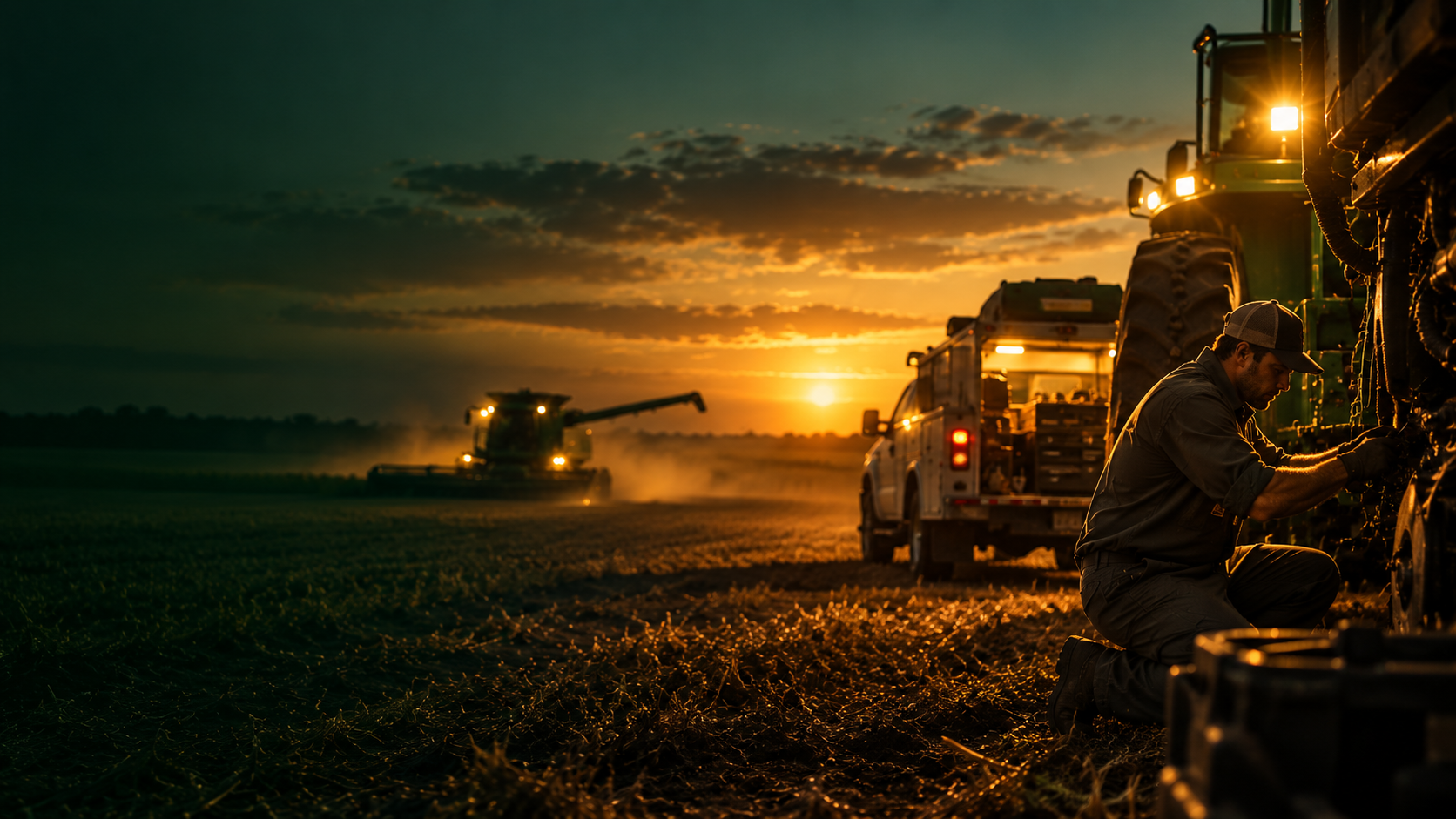 Soporte técnico durante una temporada agrícola activa